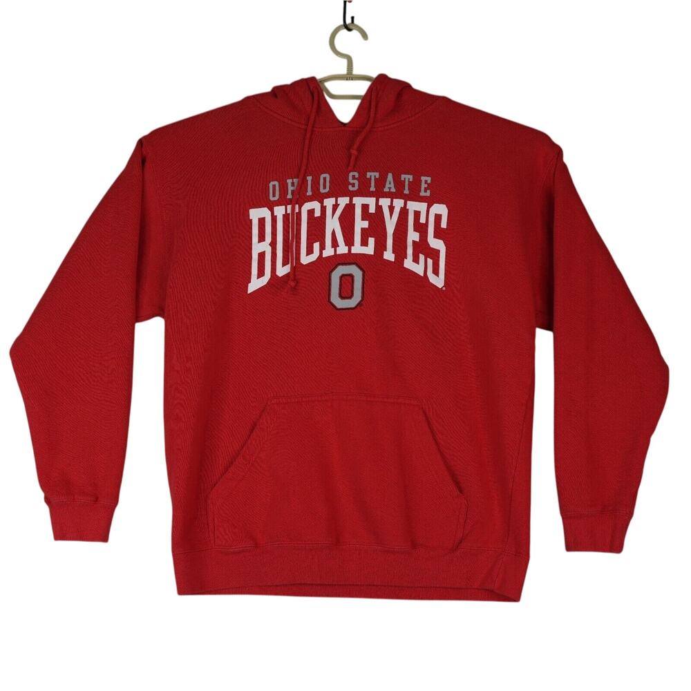 Ohio State Buckeyes Hoodie Mens XL Delta Fleece Red College Football NCAA‎